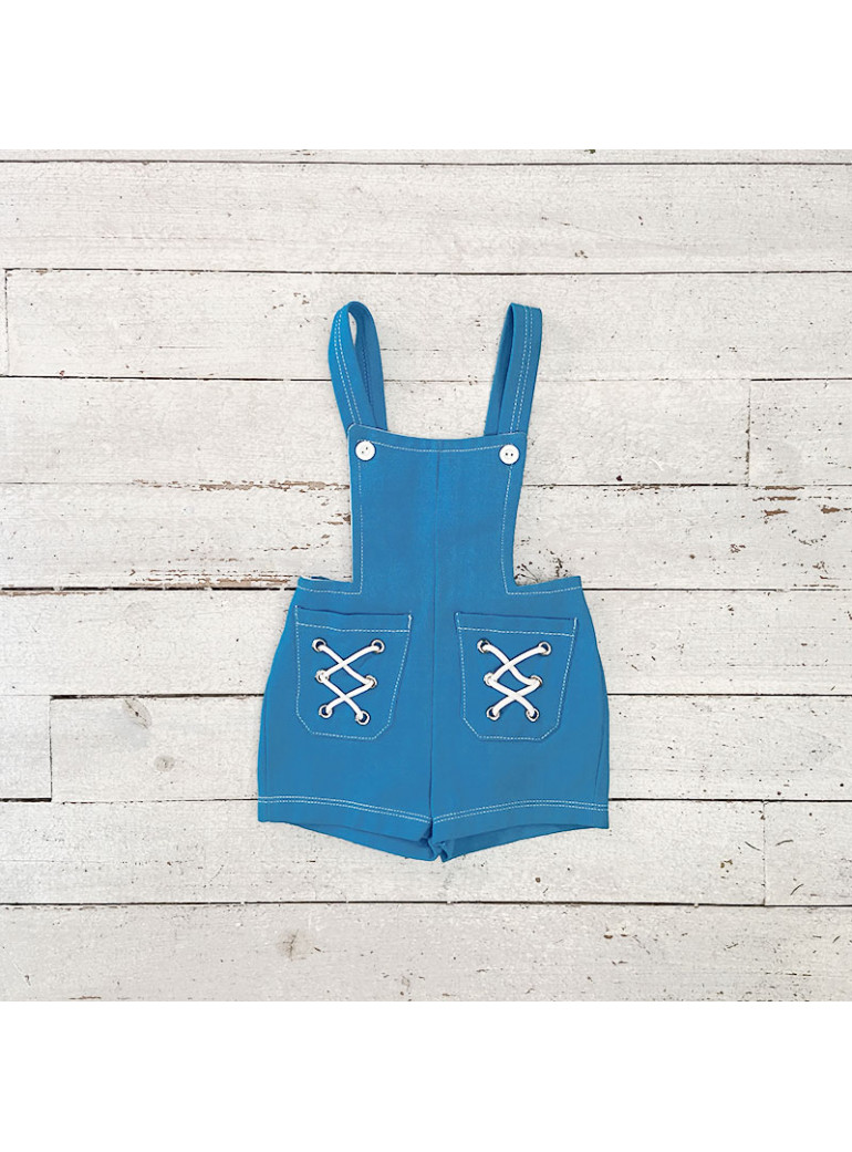 VINTAGE Lace-Up Dungarees I...