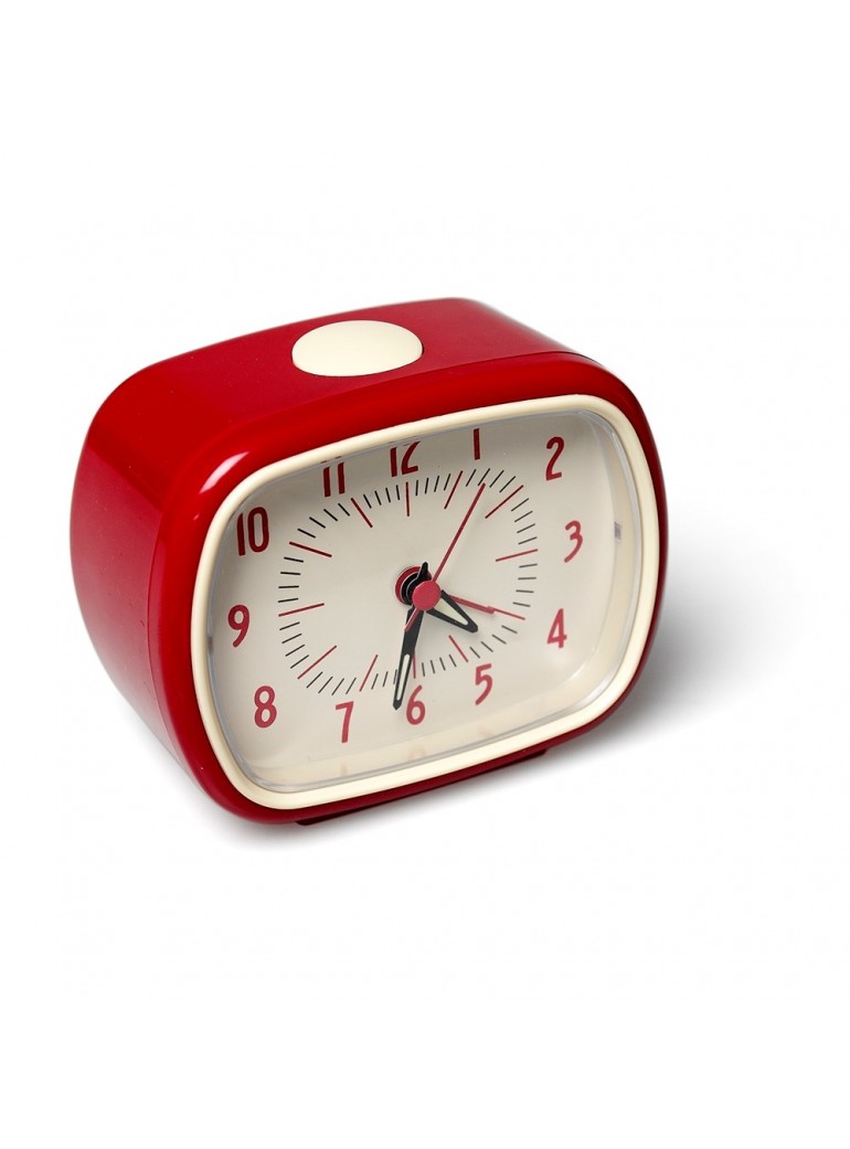 RETRO Alarm Clock - Red
