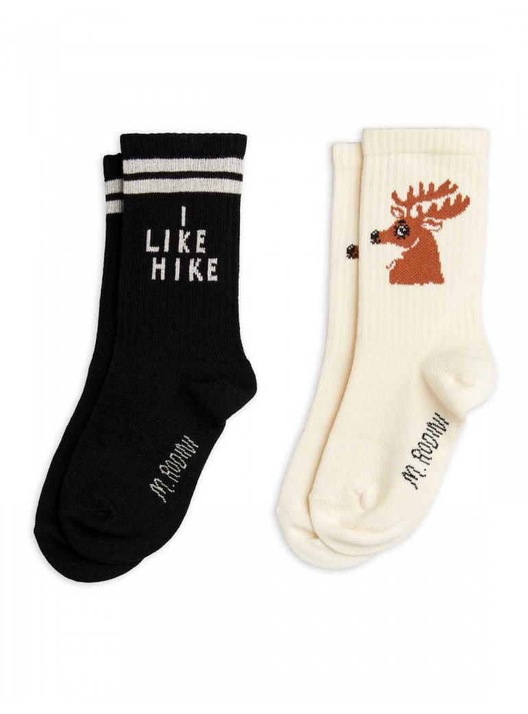 MINI RODINI Hike+Deer socks...