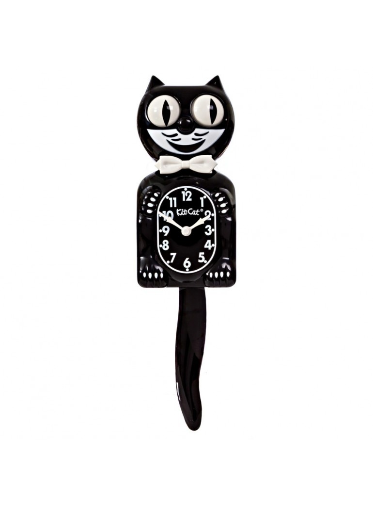 KIT-CAT CLOCK Classic Black